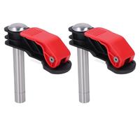 2 jeux de pinces de serrage pour établi, 20 mm, pour travaux de menuiserie