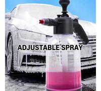 2 L Bouteille pulvérisateur de mousse, buse de pistolet à eau haute pression de booster de cire liquide de lavage de voiture professionnel, arrosoir, pulvérisateur de mousse de lavage de voiture pneum