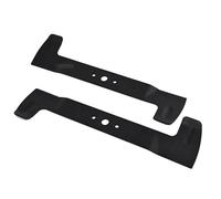 2 lames de tondeuse à gazon 46 cm droite + gauche (courbe) compatibles avec Sabo 92-13H