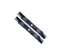 2 lames tondeuse pour AYP, Bernard, Husqvarna, Jonsered 140101 coupe 46 cm