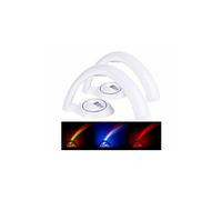 : 2 lampes à projection arc-en-ciel avec minuteurs