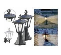 : 2 lanternes et appliques LED solaires 300 lm avec capteurs PIR SWL-115