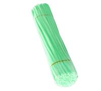 2. Lot de 100 tiges en peluche colorées 30 cm x 6 mm Sifflet souple pliable pour projets d'art pour enfants, décorations de fête, nettoyeur de pipe flexible