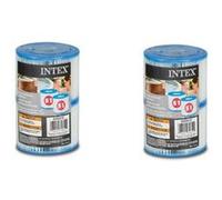 2 Lots de 2 cartouches de filtration soit 4 cartouches - Cartouches pour SPA - Intex G