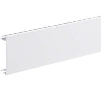 2 Meter Aluminium channel top in white - Cover for fixing BRA0802 vws