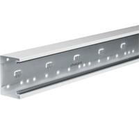 2 Mètre Partie inférieure du rail 68x100mm acier - Rail mural 100x66mm RAL9016 BRS651001 vws