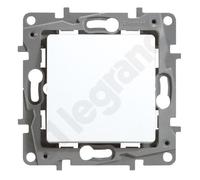 2 MODULE BLANC CONNECTEUR CROISÉ PINCES À RESSORT NILOE 764504