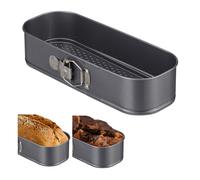 2 moules à charnière, moules à cake 31 cm, en acier carbone, set