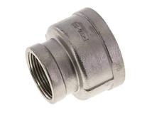 2'' NPT x 1 1/4'' NPT Acier inoxydable Round Socket 16 Bar