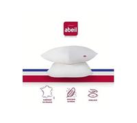 2 oreillers Douceur 60 x 60 cm - Blanc