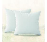 Lot de 2 oreillers, coussins de garnissage - 40 x 40 cm - Blanc - Vivezen