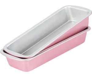 2-Pack de boîtes à miches, boîte à pain rectangulaire anti-adhésive pour aliments pour la cuisson de pain, gâteaux, tartes, crêpes, pizza