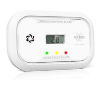 lot de 2 détecteurs de monoxyde de carbone ELRO FC5003 avec capteur de 10 ans | Écran LCD & pile de 3 ans | Conforme à la norme européenne EN50291