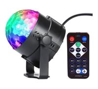 2 Pack Lampe de Scène,Jeux de lumière Soirée Boule à Facette à Télécommande LED InnooLight Disco Eclairage DJ spot Soirée Contrôle