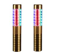 2 Pack LED Bottle Lights - Rechargeable Strobe Sticks and Luminous Sticks for Champagne Bottles Bar, Club, Party, Birthday, Wedding, Events