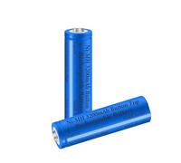 2 Pack Pile 3200 mAh Ni-MH Rechargeables, Button Top NiMH Batterie, Haut Boutonné Piles pour Lampe Frontale LED, Mini Ventilateurs, Phare, Sonnette, avec Boîte (Haut Boutonné)