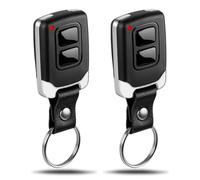 2 Pack Telecommande Garage pour EcoStar RSC2-433 RSE2-433 RSZ1-433 | pour TUBAUTO EuroPro/Hormann EcoStar Liftronic 500/700/800, Portronic D2500/D5000/S4000, Fréquence 433,92MHz, 2 Canaux