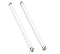 2 Pack Tubes Fluorescents 8W,300mm, T5 Blanc Chaud 3000K, 560LM, Base G5, Faible Consommation D'énergie, éclairage D'urgence à économie D'énergie, Convient Pour Cuisine, Salle De Bain, Armoire, Garage