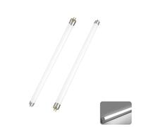 2 Pack Tubes Fluorescents T5 G5 8W, Tubes Fluorescent T5 8W 288mm, Blanc Froid 6000K, AC 220V-240V Tube CFL G5 560LM, Pas de Scintillement, Pour éclairage de Secours, Cuisine, Salle De Bain, Garage