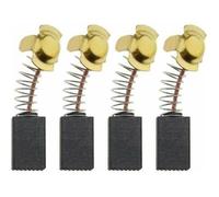 2 Paires Balais de Charbon Moteur Rechange de Perceuse Filaire Compatibles avec Titan TTB653SDS 1500w SDS Plus, 6x10x16mm-