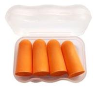 2 paires bouchons d'oreille de Voyage Urban Factory Travelee Orange Orange G