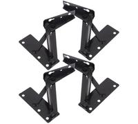 2 Paires Charnière à Ressort Cachée pour Canapé et Plateau, Acier | Montage Rapide, Forte Capacité de Charge, Grosse , Lot, Usage Mobilier