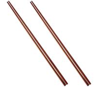 2 Paires de Baguettes Longues Faciles à Nettoyer Extra Longues 42 Cm en Bois pour Cuisiner pour Friture et Pot- -feu