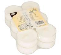 Bougies chauffe-plat Maxi, diamètre: 57 mm, blanc