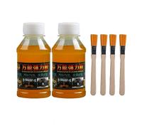 2 Paquets de 100ml de colle de réparation pour le pavillon, colle liquide pour tissus d'ameublement, colle de réparation pour l'intérieur du toit de la voiture pour tous les cuirs et polyesters