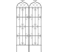 2 paquets de treillis métalliques pour plantes grimpantes 87 x 20 pouces, résistants à la rouille