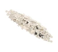 2 Paquets Feuilles de Soudure Argenté 2x2mm pour Bijoux | Alliage Zinc Étain Cuivre, Joints Précis et Solides, Réparations de Bijoux, Argenté et Colliers