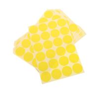2 Paquets Pastilles Adhésives Rondes Étiquettes de Marquage | Surface Inscriptible, Forte Adhérence, Usage Polyvalent, pour Identification Couleur, Étiquetage et Repérage
