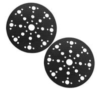 2 Patins Ponçage Souples 150mm 49 Trous Convient pour Mirka Abranet Bosch Dewalt Cuneary