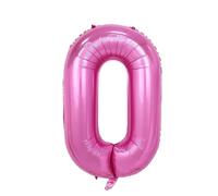 2 PCS 40 Pouces Aluminium Ballons Mariage Rose Rouge