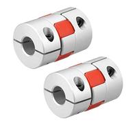 2 pcs Accouplement D'arbre 11mm à 11mm Alésage L35xD25 Flexible Coupleur Joint pour Servo Moteur Pas à Pas