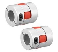 2 pcs Accouplement D'arbre 14mm à 14mm Alésage L35xD30 Flexible Coupleur Joint pour Servo Moteur Pas à Pas