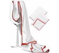 2 PCS Chiffons de Polissage en Microfibre, Chiffon en Microfibres Chiffon de Polissage de Verre Chiffons à Polir de Nettoyage Instantané Tissu Anti-Rayures Sans Trace pour Vitres Verres à Vin 45x60cm