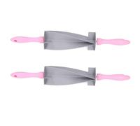 2 Pcs Croissant Cutter Roller, Donut Cutter Roller Rolling Pâtisserie Cutter Croissant Pâte Rouleau À Pâtisserie Couteau Cuisine Outil De Cuisson