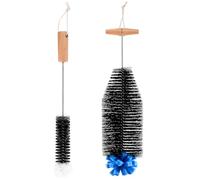 2 Pcs Goupillon Bouteille en Verre, Ecouvillon Bouteilles, Brosses Goupillon pour Sodastream Bouteille en Verre, Brosses éponges Brosse de Nettoyage pour Bouteilles de Soda Vin Carafes