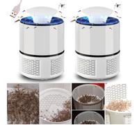 2 PCS Lampe Anti-Insecte USB Moustique Tueur Lampe Anti-Moustique Bug Insectes Lumière Électronique Antiparasitaires UV Lumière