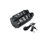 2 Pcs Lampe De Scène RGBW 8x3 W Tête Mouvement Faisceau De Lumière DMX512 Disco DJ 220 ~ 240 V