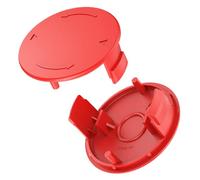 2 PCS Lapuchons de Rechange,Capuchons de Bobine,Pièce de Rechange pour Tondeuse,Couvercles de Bobine pour Débroussailleuse,- Rouge,Compatible avec Bosch AFS 23-37