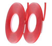2 PCS Lèvre d’Étanchéité Silicone Autocollante 5 m pour Plaque de Cheminée et Plaque en Verre, Joint Flexible Résistant à la Chaleur pour Four, Sol et Pla que de Fond