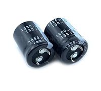 2 Pcs/Lot 1000 uF 100 V 100V1000 uF 22X25 22x30 22x35 22x40 25x25 25x30 Snap-in PSU Amplificateur Condensateur Appareils électroniques (Size : 100V1000uF 22x30)