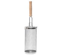 2 PCS Panier à Griller Roulant Paniers À Griller Cylindriques Paniers de Grillage Enroulable Panier de Barbecue en Acier Inoxydable
