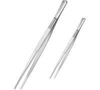 2 Pcs Pince Cuisine 304 Inox Pince de Precision, Pince Cuisine Inox Professionnel, Pince Precision Cuisine Outil, pour Cuisiner
