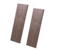 2 Pcs Planche Noyer pour Bricolage, Planche en Noyer Massif 35x10x1cm | Planche Bois Brut, Panneau de Noyer d'Amérique du Nord
