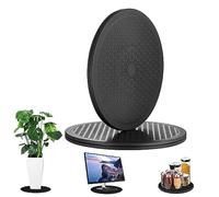 2 Pcs Plateau Tournant À Plate-Forme, Support de Base Rotatif | Plateau Tournant 360° pour Moniteur Tv Hot Roulement Base de Plaque Tournante Plateau Tournant Tv Plateau Universel Rond