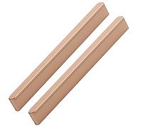 2 Pcs Poignée de Tiroir Or rose Poignées de Meuble Cuisine Boutons de Porte Poignee Placard Barre de Porte d'Armoire Tirer La Poignée pour Armoire Meuble Cuisine,Salle de Bain (Length 800mm)