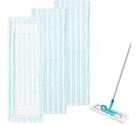 2 Pcs pour Leifheit Profi XL en Serpillères de Rechange Kit 47x17cm Microfibre pour Leifheit Profi Micro Duo XL Housses de Rechange